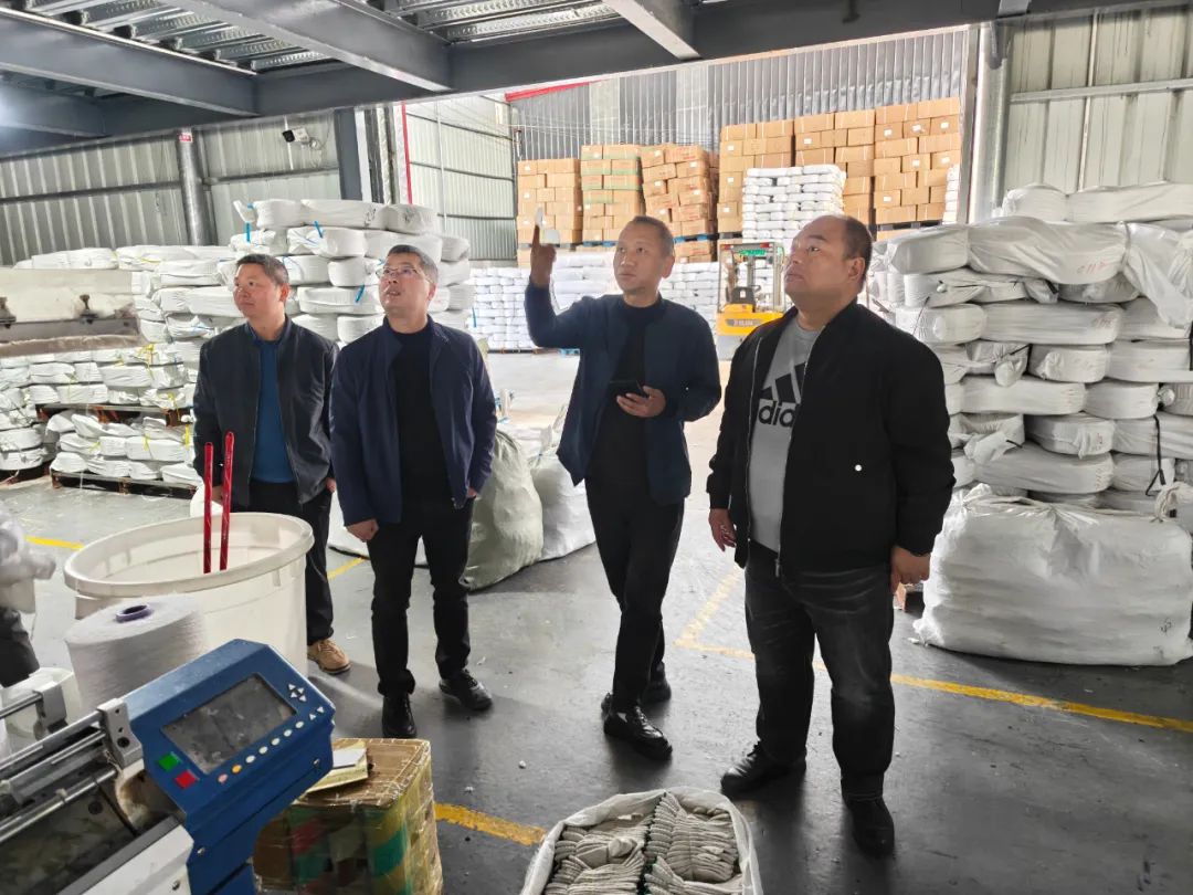 赤水鎮(zhèn)領導走訪重點企業(yè)，助推企業(yè)實現(xiàn)開門紅